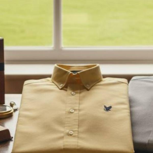 Mens Lemon Poplin Shirt