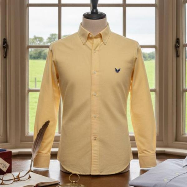 Mens Lemon Poplin Shirt