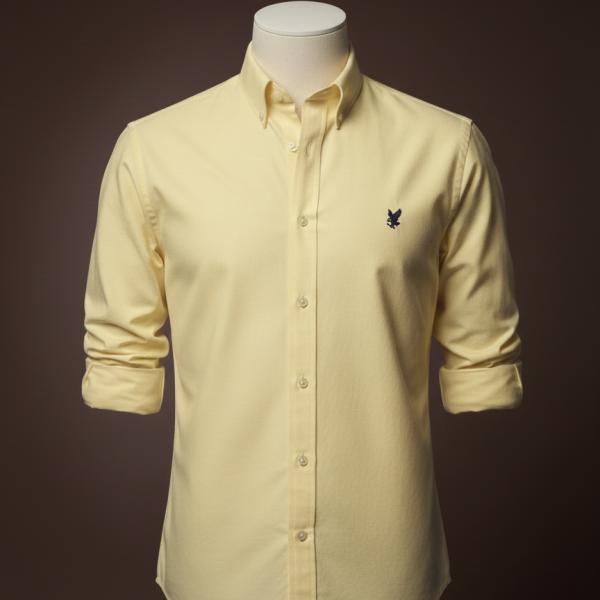 Mens Lemon Poplin Shirt