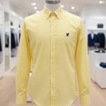 Mens Lemon Poplin Shirt